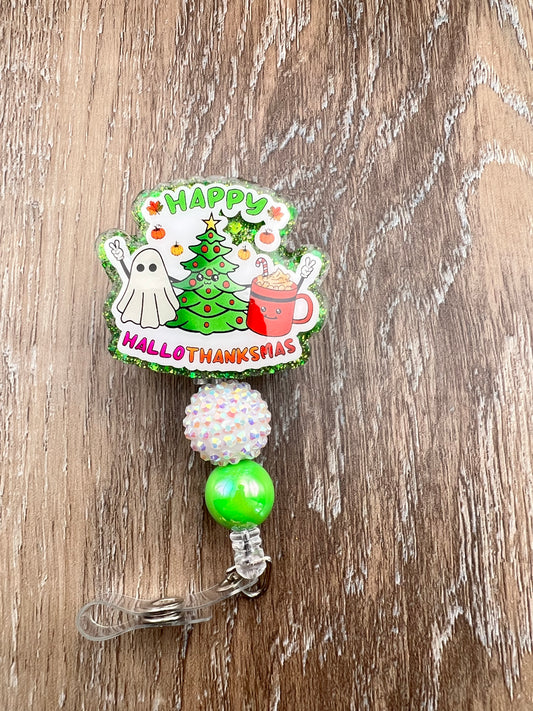 Hallothanksmas Badge Reel