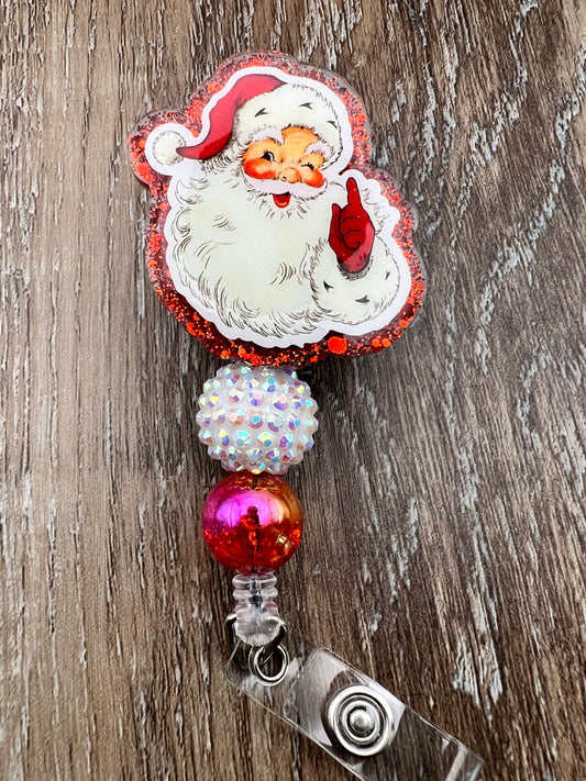 Santa Badge Reel