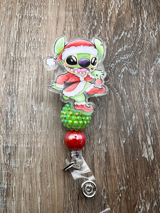 Santa Character Badge Reel