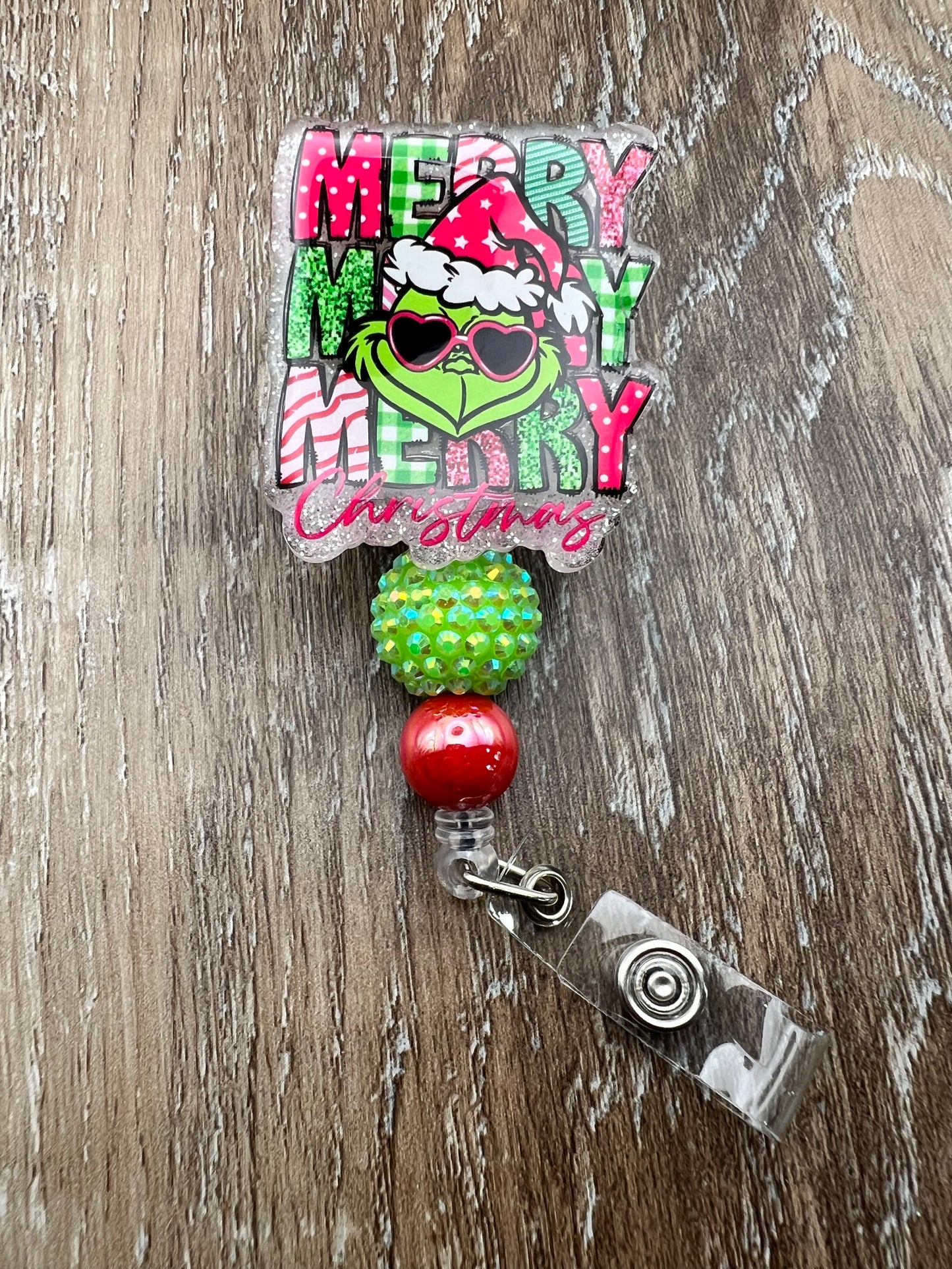 Merry Christmas Badge Reel