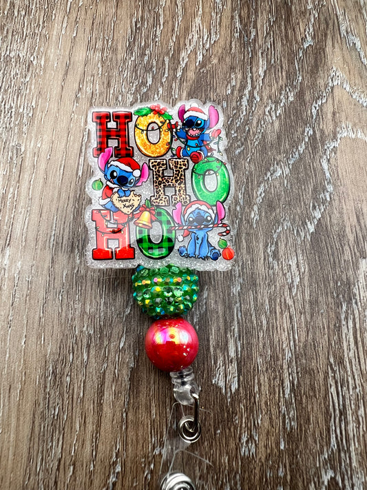 Ho Ho Ho Badge Reel